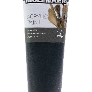 Akrylová barva MOLENAER 250ml černá