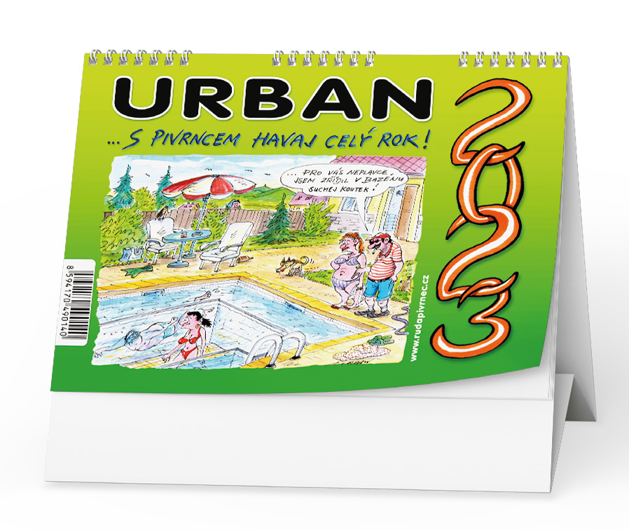 Kalendář stolní týdenní SN20 Urban - Pivrnec 2023