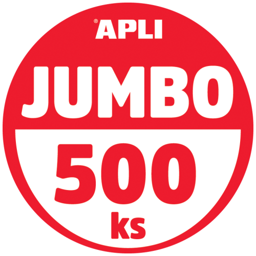 Jumbo pack ČÍSLICE pěnové samolepící 500ks