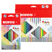 Pastelky Kores Kolores STYLE 26 barev 93320