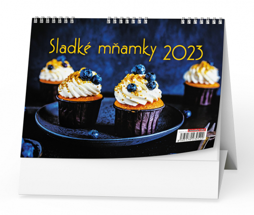 Kalendář stolní týdenní BSD11 Sladké mňamky 2023