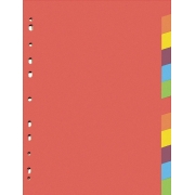 Rozlišovač A4 12 barev papírový HIT 313.12