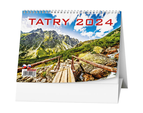 Kalendář stolní týdenní BSI3 Tatry 2024