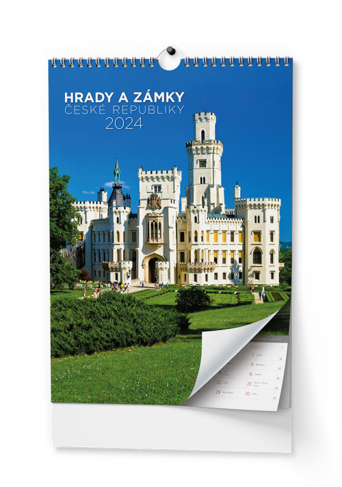 Kalendář BNS1 Hrady a zámky České Republiky 2024