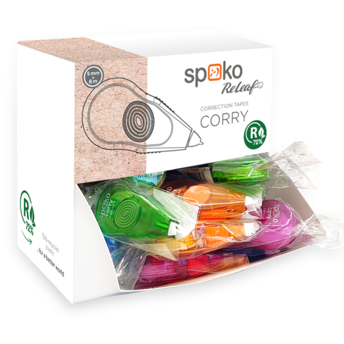 Opravná páska jednorázová Spoko ReLeaf CORRY 5mmx6M