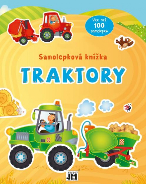 Samolepková knížka Traktory 1593-0