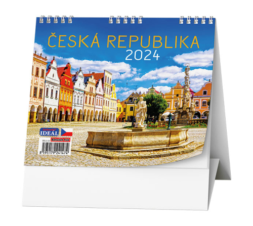 Kalendář stolní týdenní BSL2 Česká republika 2024