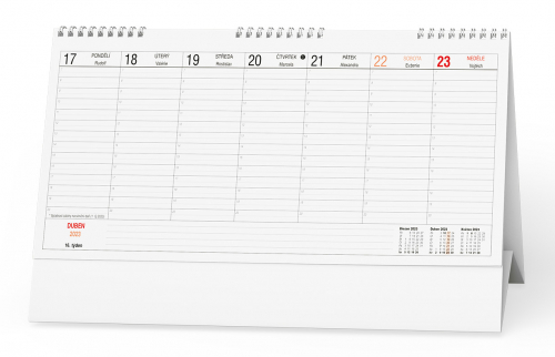 Kalendář stolní Daňový MAXI BSB8 2023