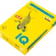 Kancelářský papír IQ barevný A4 160g IG50 intenzivní žlutá