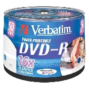 DVD Verbatim - R 25ks k potisku