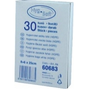Hygienické  sáčky HDPE bílé 30ks