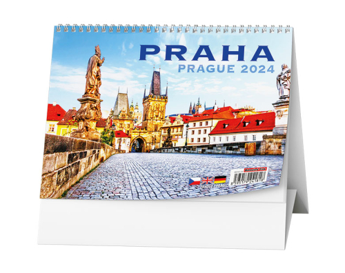 Kalendář stolní týdenní BSH0 Praha 2024