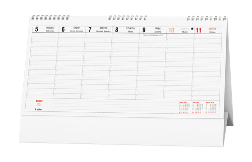 Kalendář stolní Daňový MAXI BSB8 2024